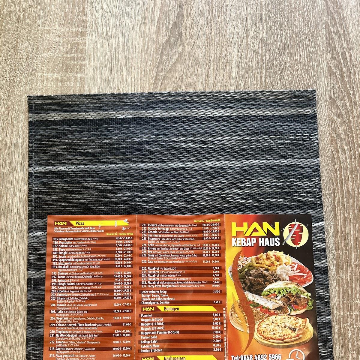 Restaurant "Han Kebap Haus" in Beselich