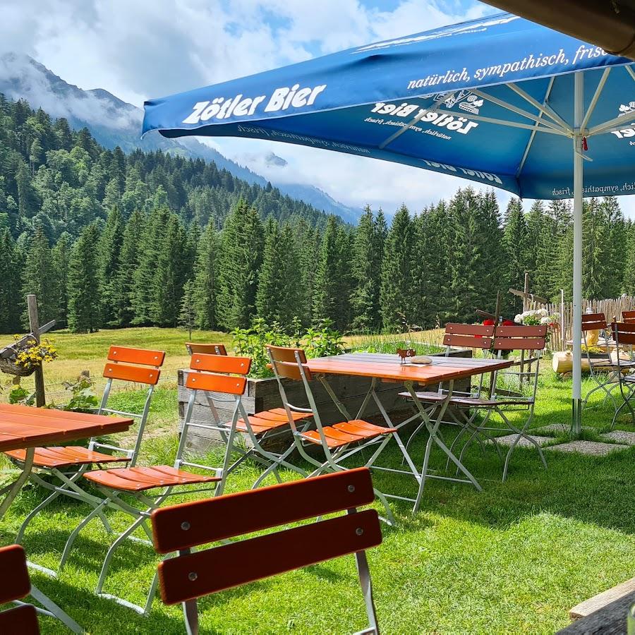 Restaurant "Alpe Unteregg" in Oberstaufen