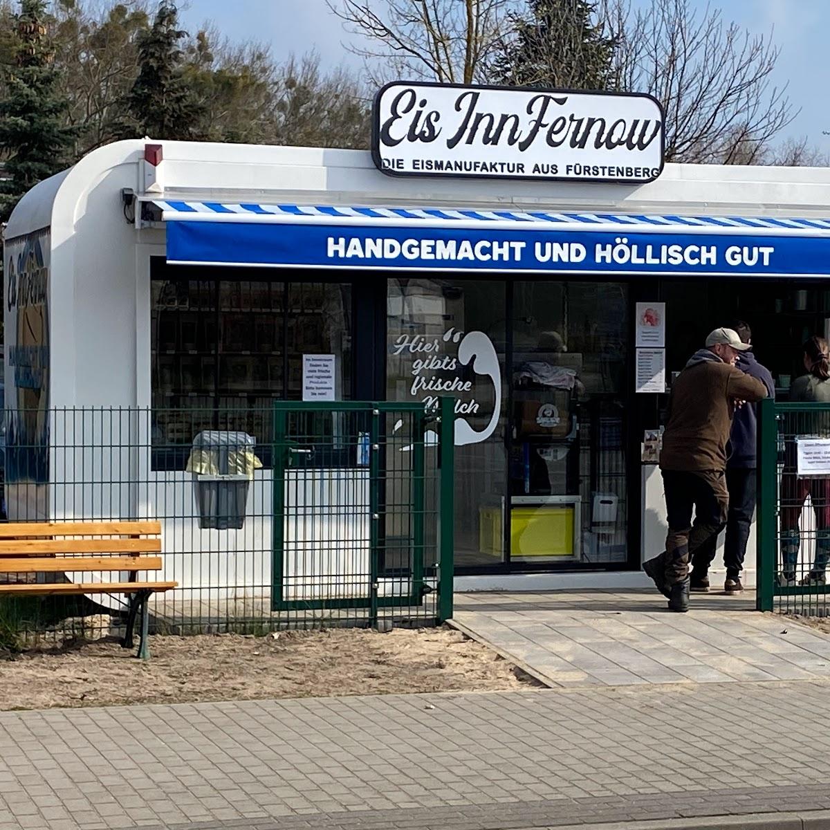 Restaurant "Eispavillon  Eis-InnFernow" in Zehdenick