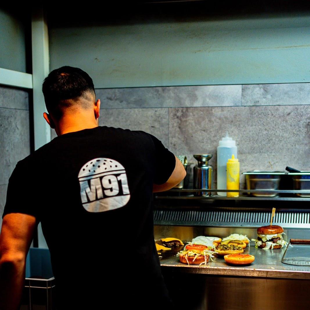 Restaurant "M91 Burger House" in Lindenberg im Allgäu