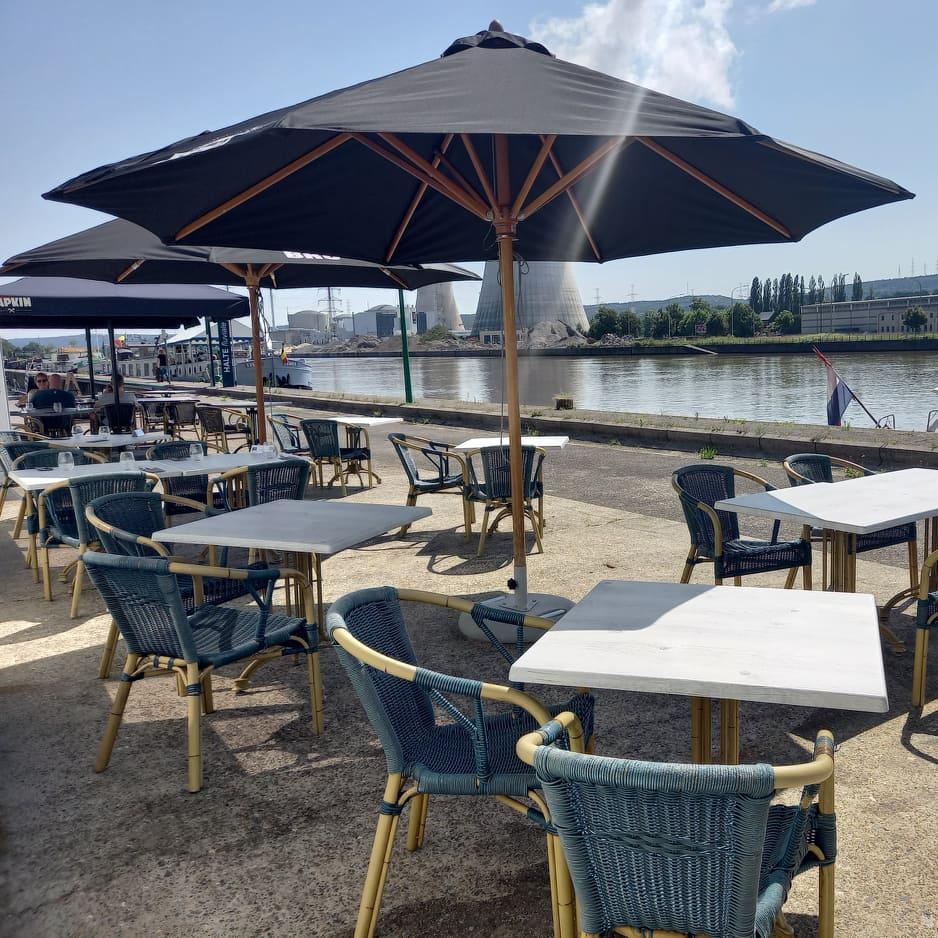 Restaurant "La brasserie du port de Corphalie" in Huy