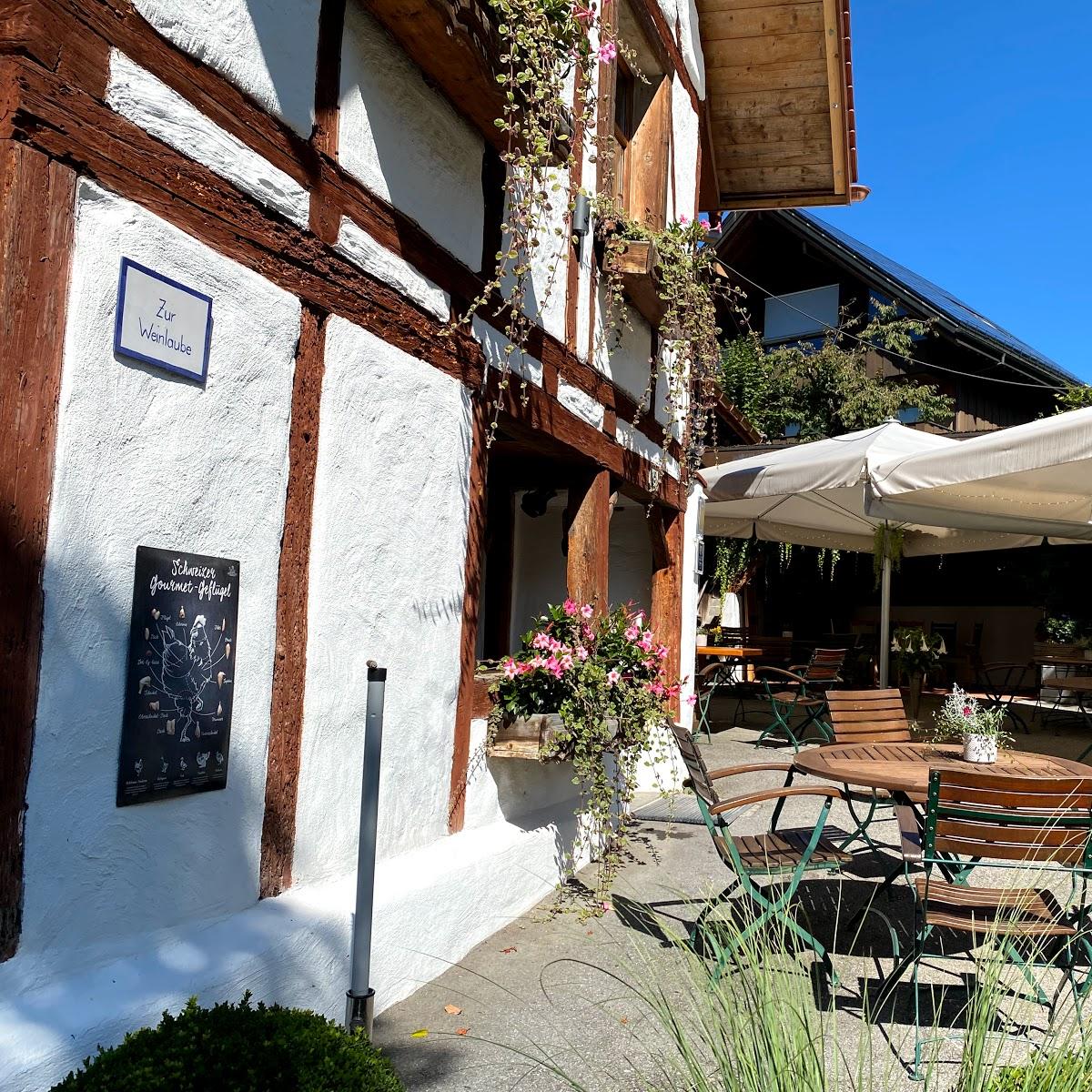 Restaurant "Weinlaube" in Schellenberg