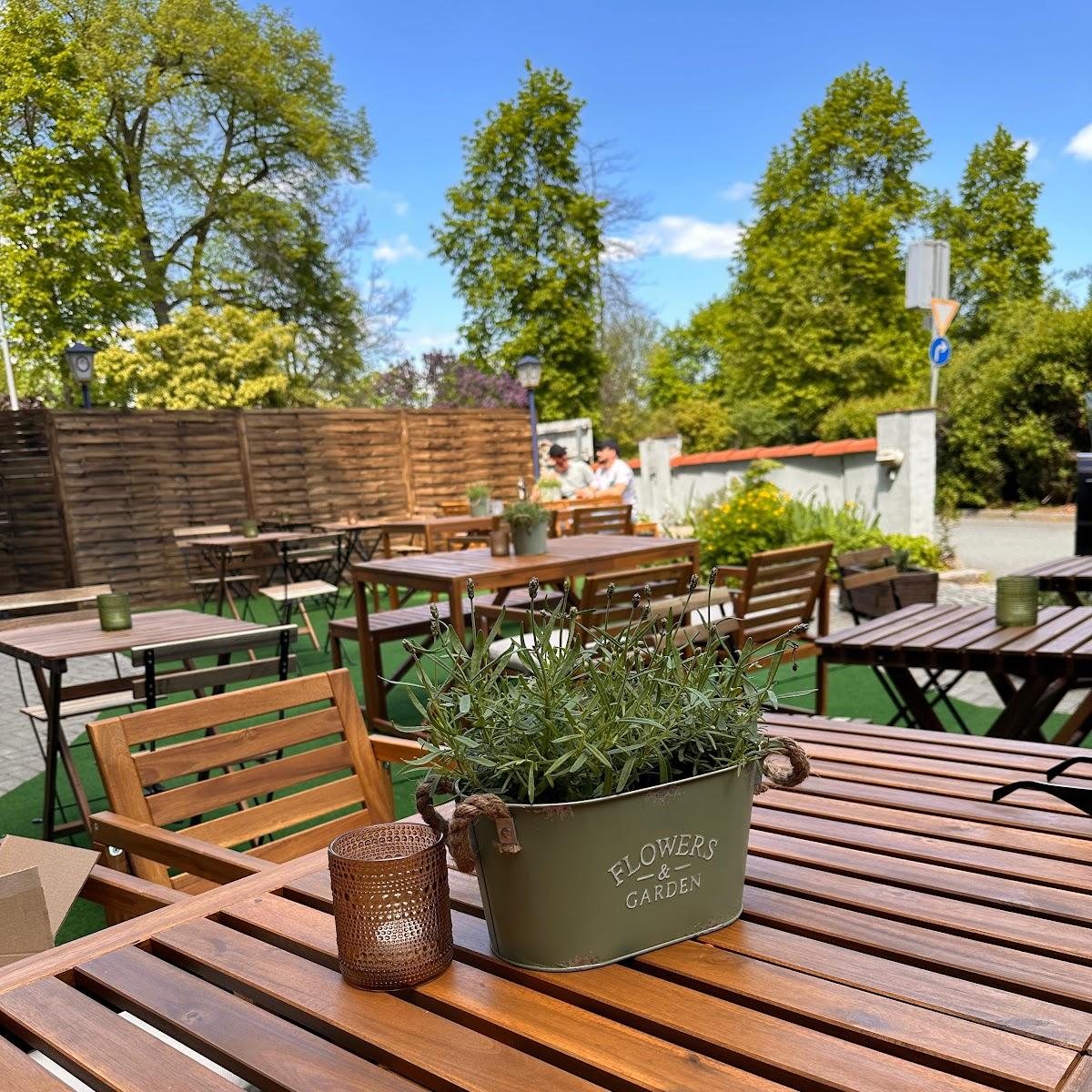 Restaurant "Nimmerland Restaurant | Biergarten" in Hof