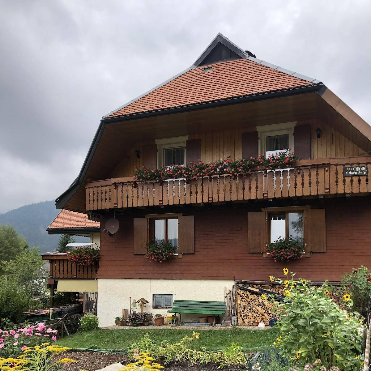 Restaurant "Gästehaus Schwarzberg" in Sankt Blasien