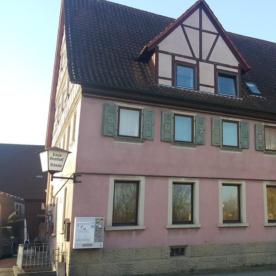 Restaurant "Landgasthof zum Rössle - gutbürgerliche Küche - Fremdenzimmer" in Frankenhardt