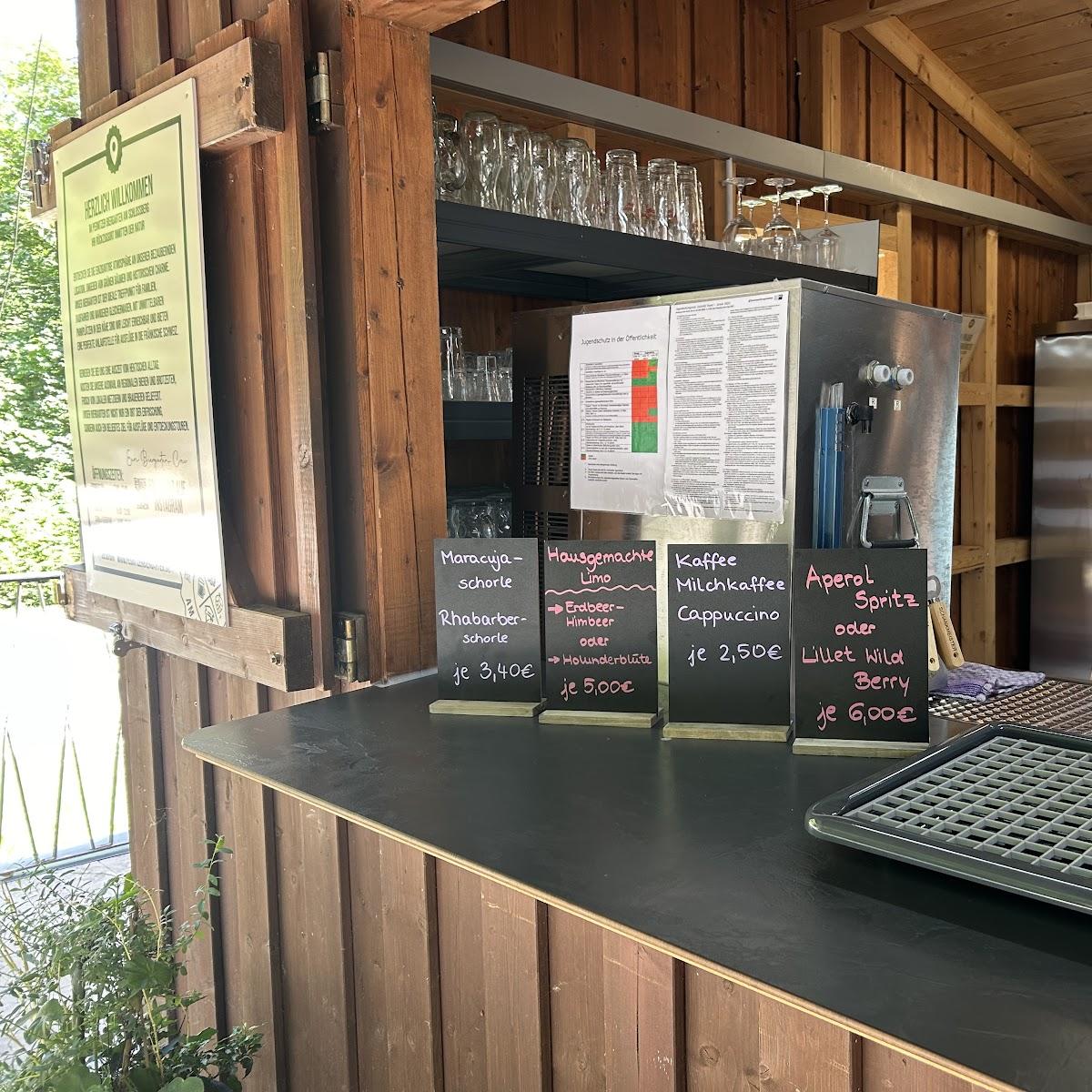 Restaurant "er Biergarten am Schlossberg" in Pegnitz