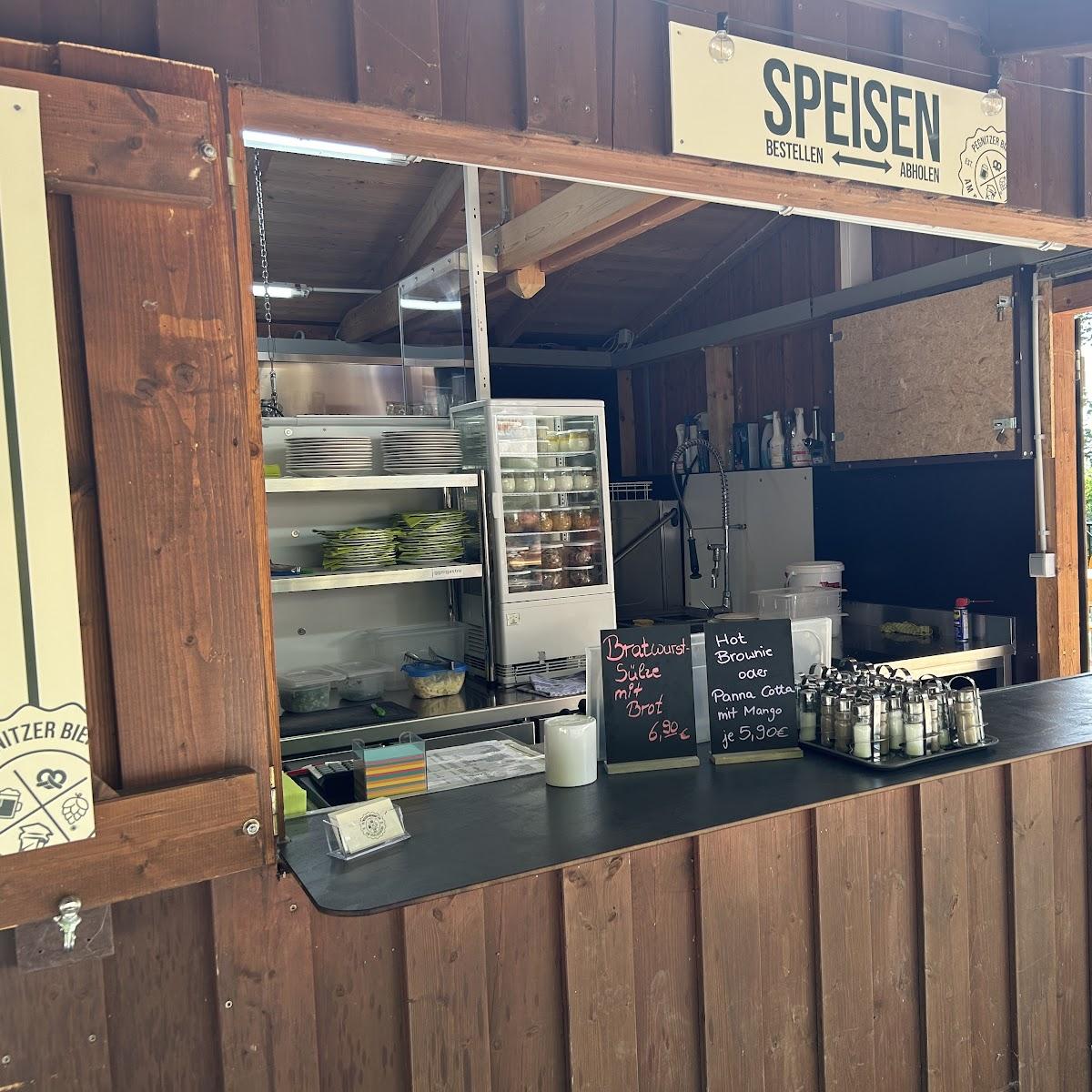 Restaurant "er Biergarten am Schlossberg" in Pegnitz