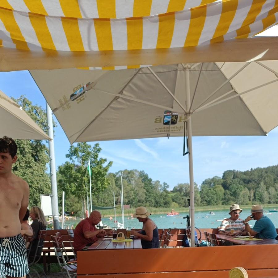 Restaurant "Strandbadgaststätte" in Taching am See