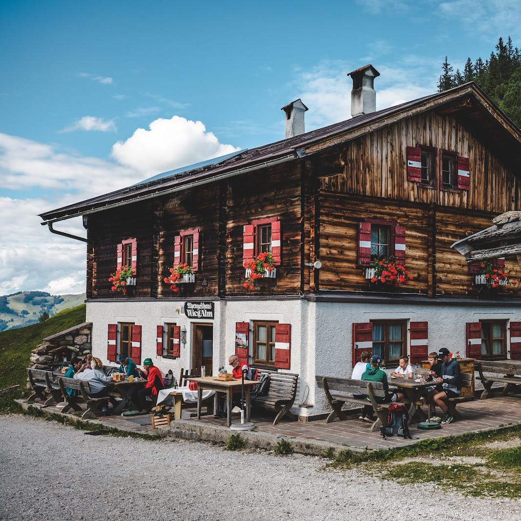 Restaurant "Wiegalm" in Brixen im Thale