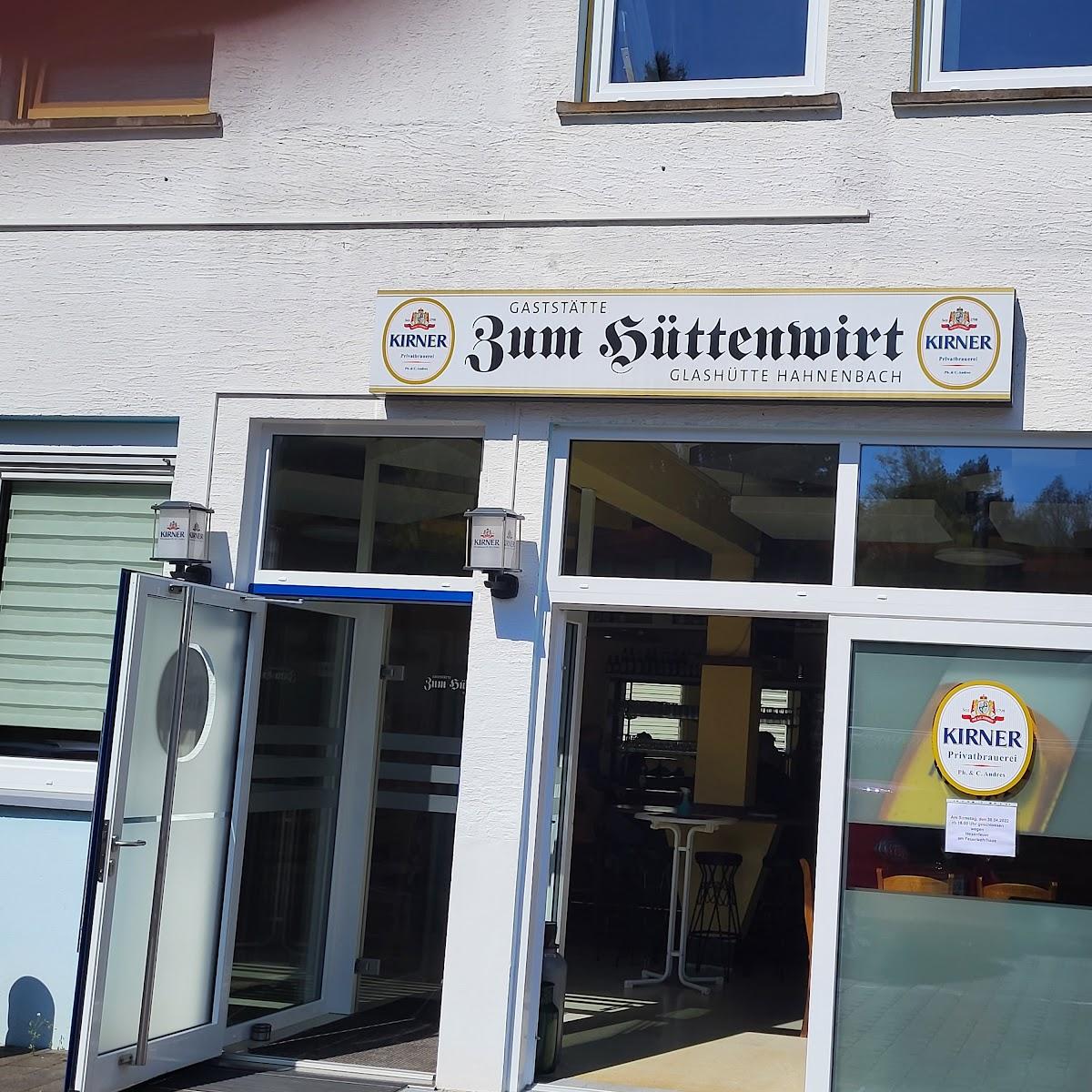 Restaurant "Zum Hüttenwirt" in Hahnenbach
