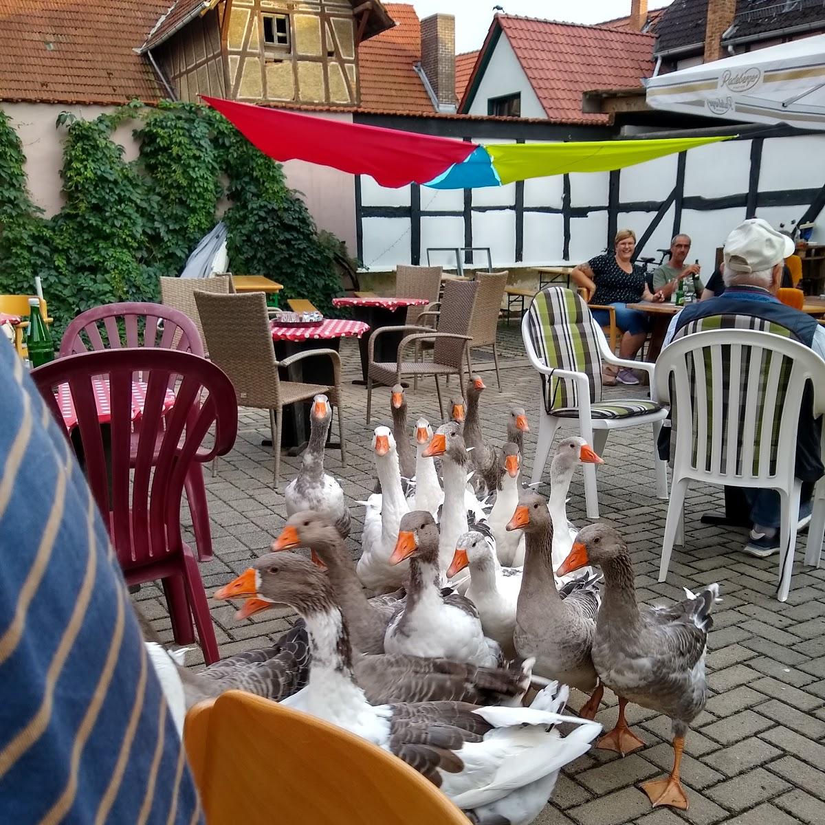 Restaurant "Hofcafè Schaub" in Grebenstein