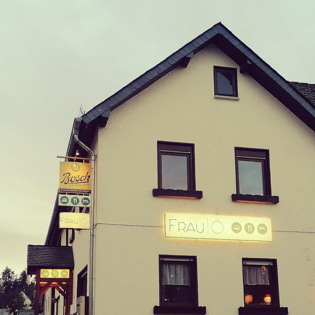 Restaurant "Frau Ö." in Merenberg