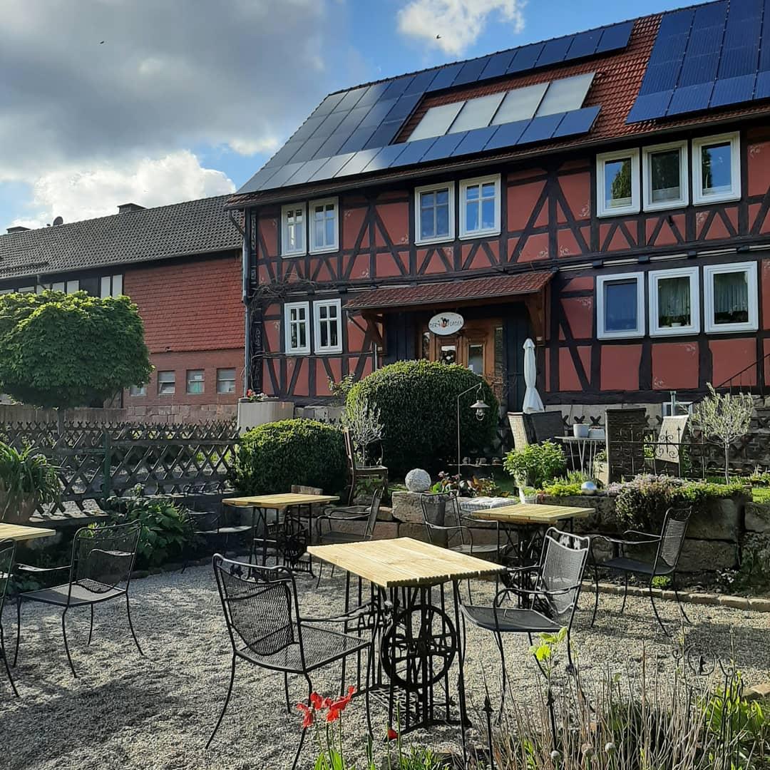 Restaurant "Der Hofladen Siebald | Einkaufen - Café - Bauerngarten - Event-Scheune - FeWo" in Hessisch Lichtenau