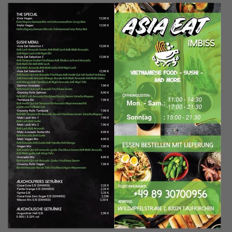 Restaurant "asia eat heimservice" in Taufkirchen