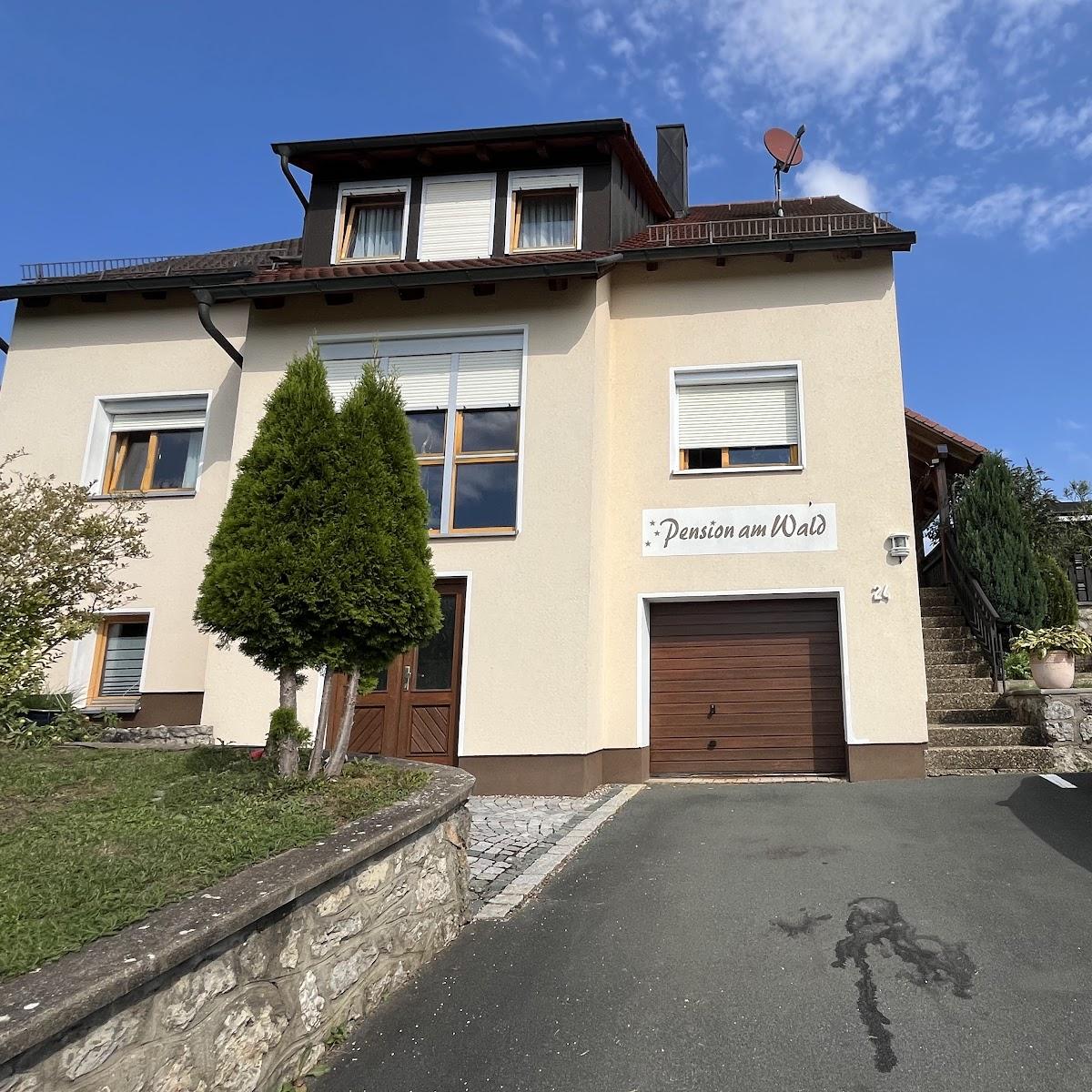 Restaurant "Pension am Wald" in Gößweinstein