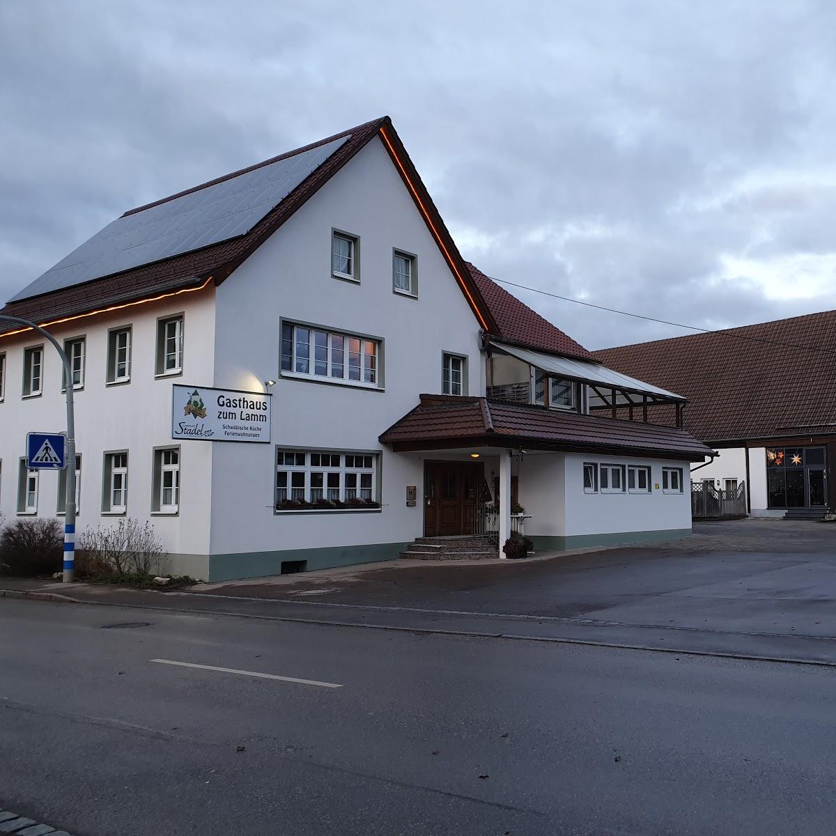 Restaurant "Gasthaus Lamm Garni" in Blaubeuren