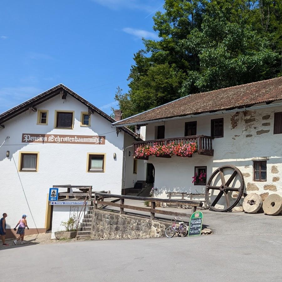 Restaurant "Pension Schrottenbaummühle" in Fürsteneck