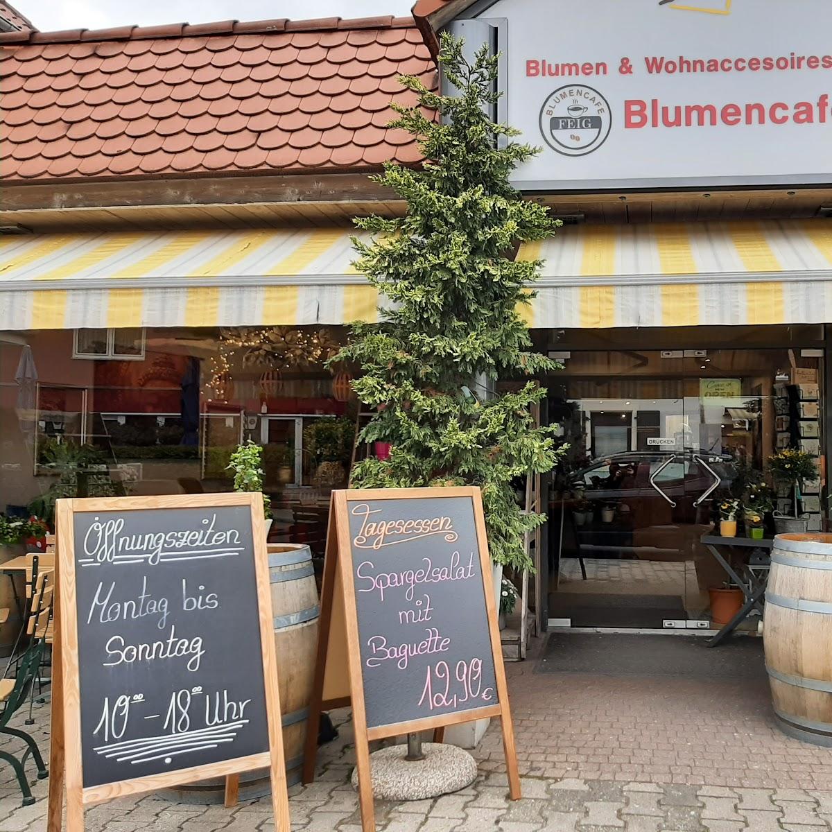 Restaurant "Blumencafé Feig" in Freinsheim