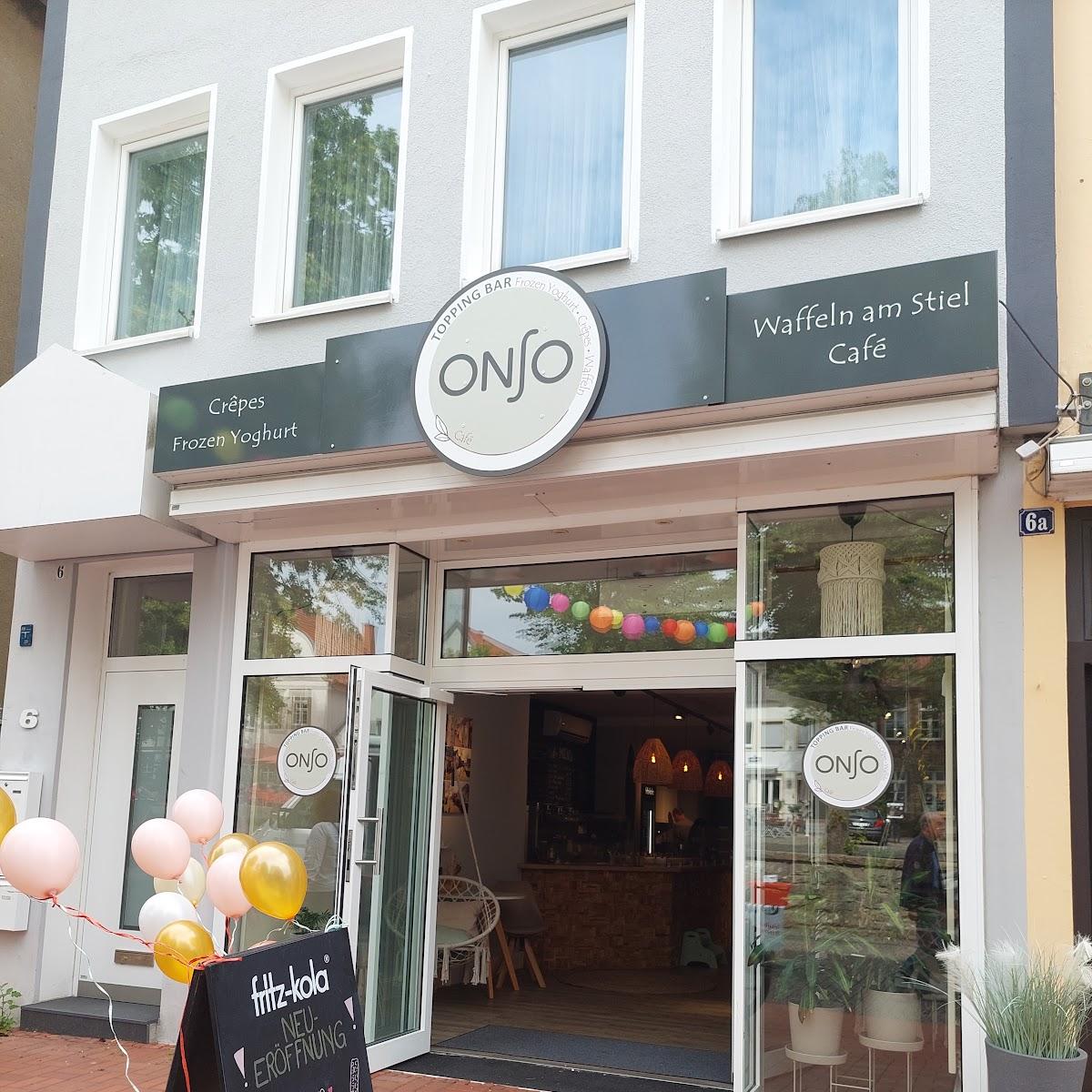 Restaurant "ONSO Topping Bar" in Ibbenbüren