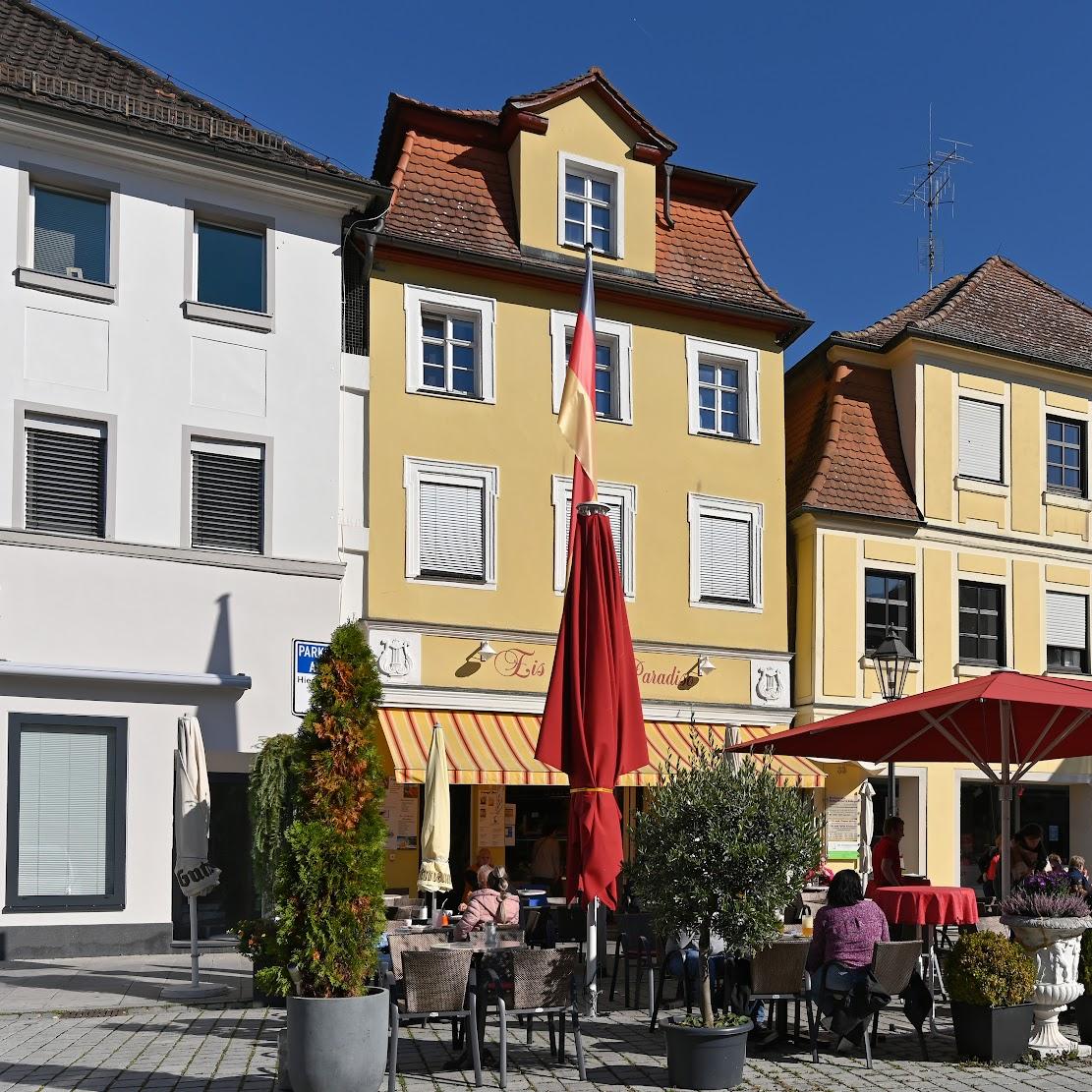 Restaurant "Eiscafé Paradiso Inh.: Amadeo Saltelli" in Gunzenhausen