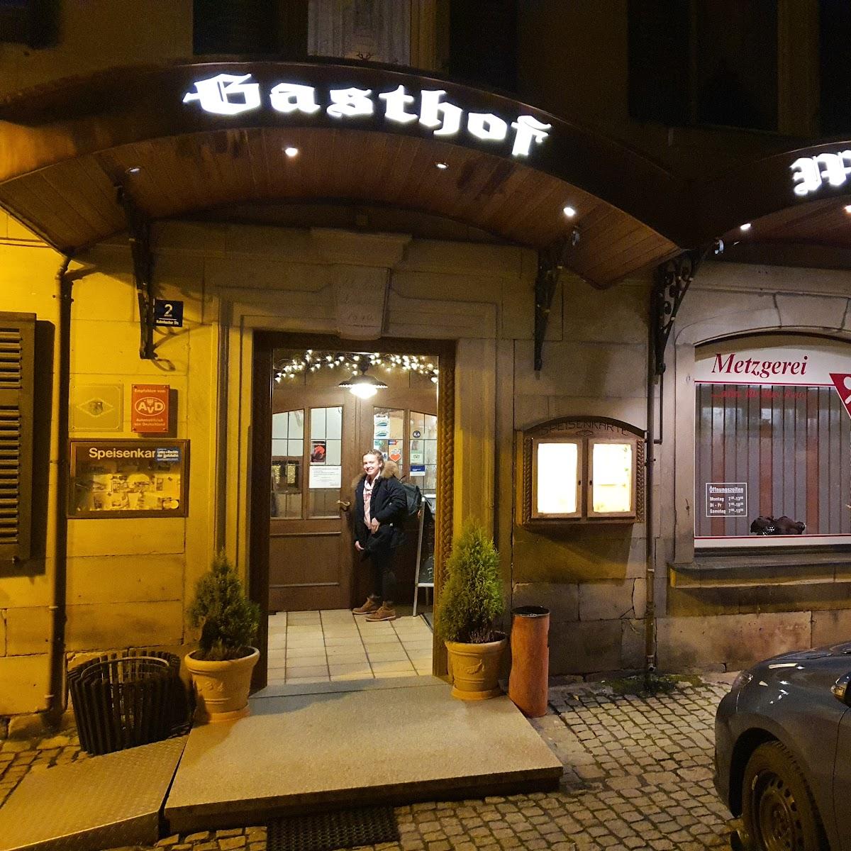 Restaurant "Pension & Metzgerei Friedrich" in Trebgast