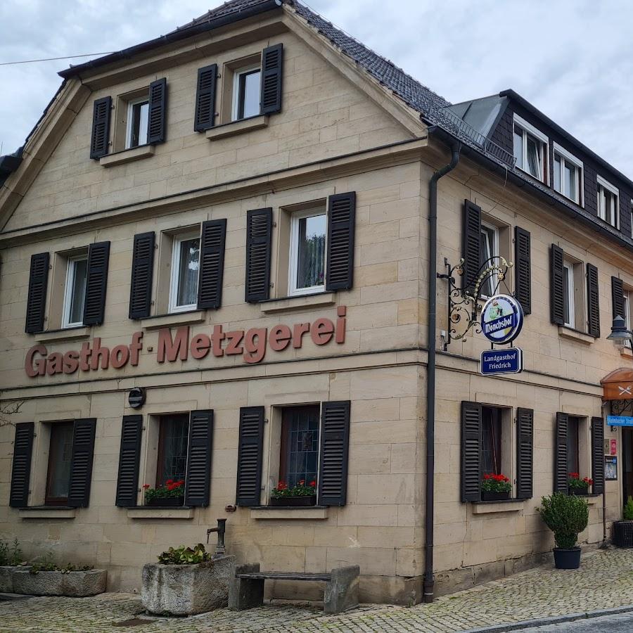 Restaurant "Pension & Metzgerei Friedrich" in Trebgast