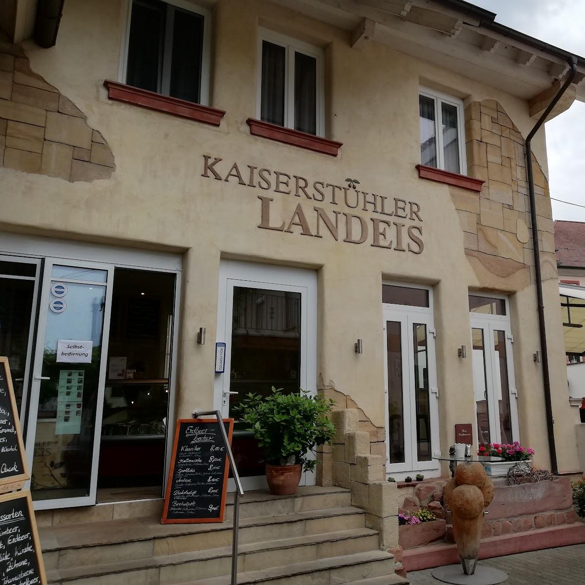 Restaurant "Eismanufaktur Kaiserstühler Landeis und Hotel Stube" in Endingen am Kaiserstuhl