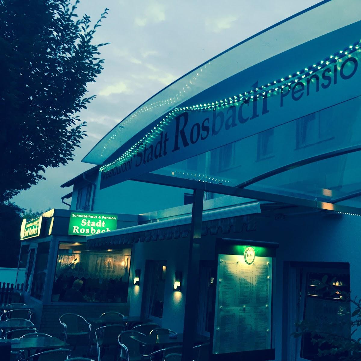 Restaurant "Schnitzelhaus Pension-Restaurant  Stadt Rosbach " in Rosbach vor der Höhe