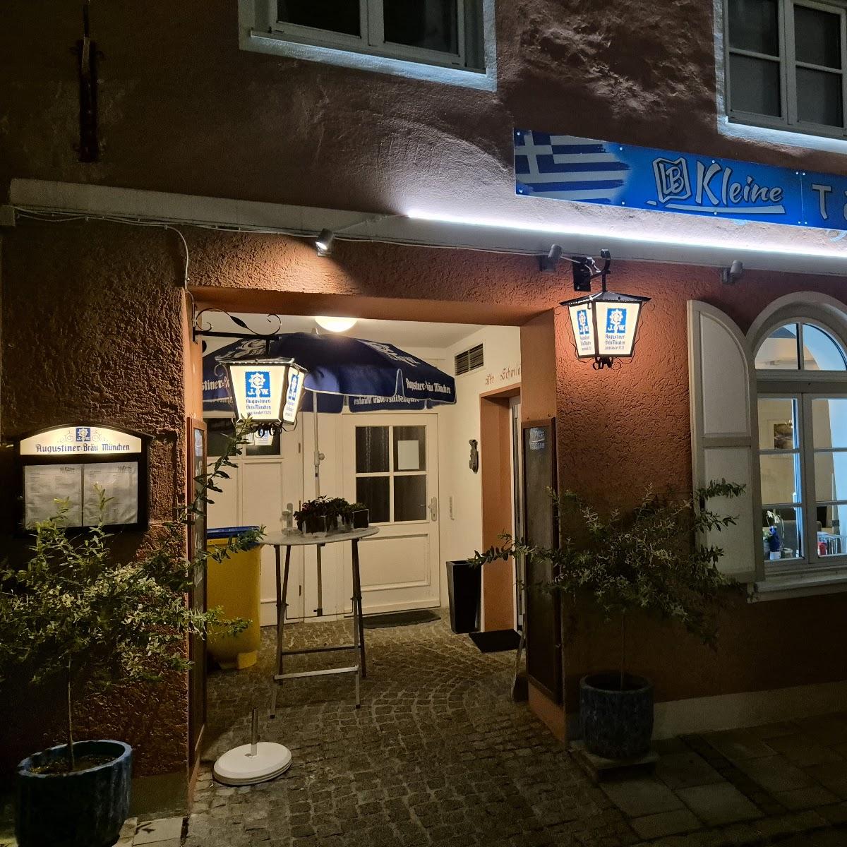 Restaurant "Kleine Taverne" in Weilheim in Oberbayern