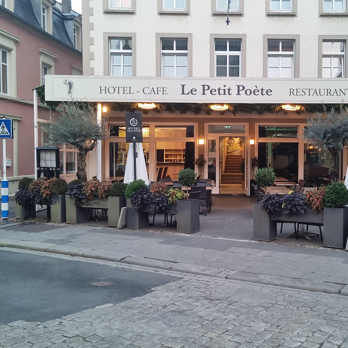 Restaurant "Le petit Poete" in Echternach
