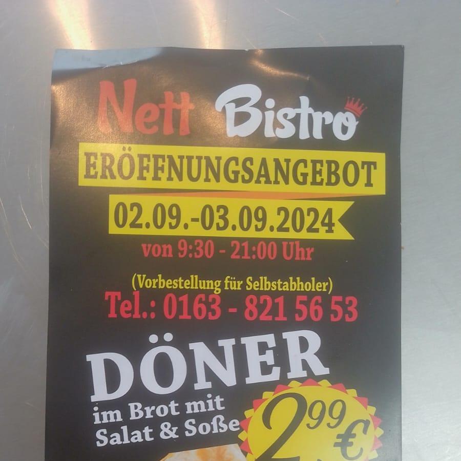 Restaurant "Nett Bistro" in Rüdersdorf bei Berlin