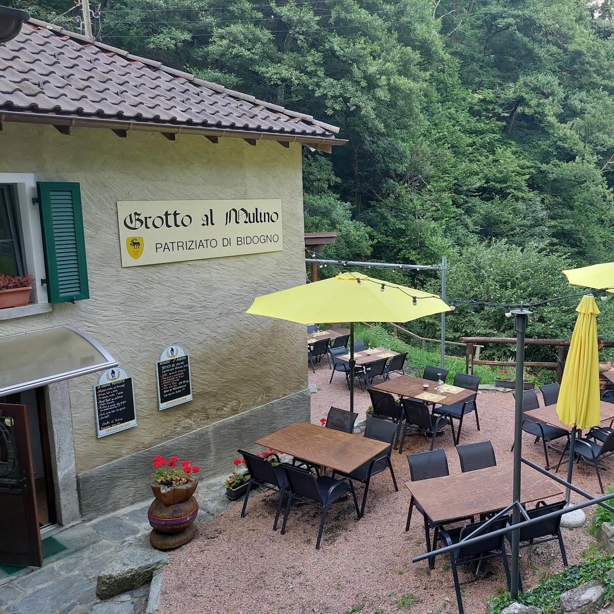 Restaurant "Grotto al Mulino" in Capriasca