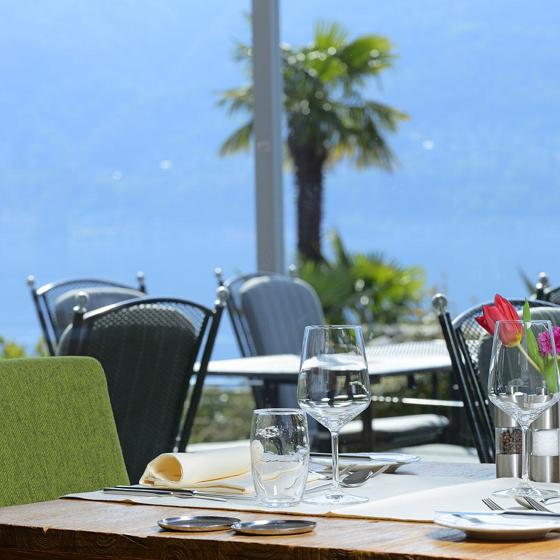 Restaurant "Collinetta" in Ascona