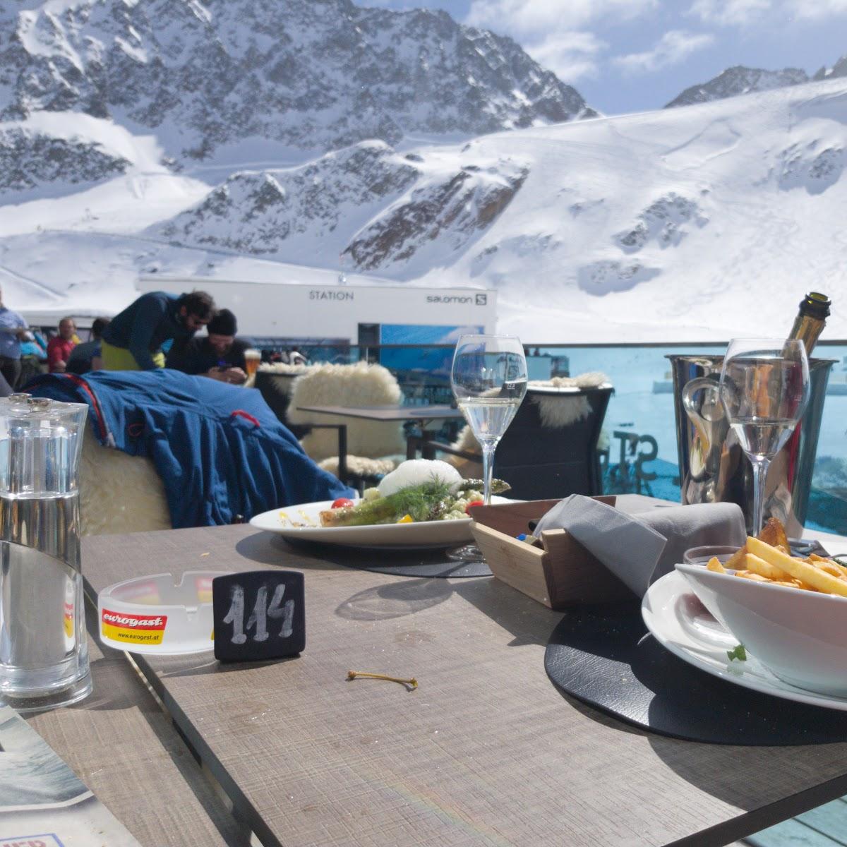 Restaurant "Gletschertisch" in Sölden