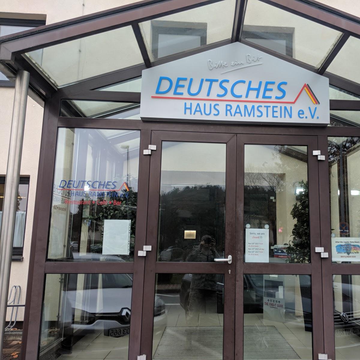 Restaurant "Deutsches Haus Ramstein e.V." in Ramstein-Miesenbach