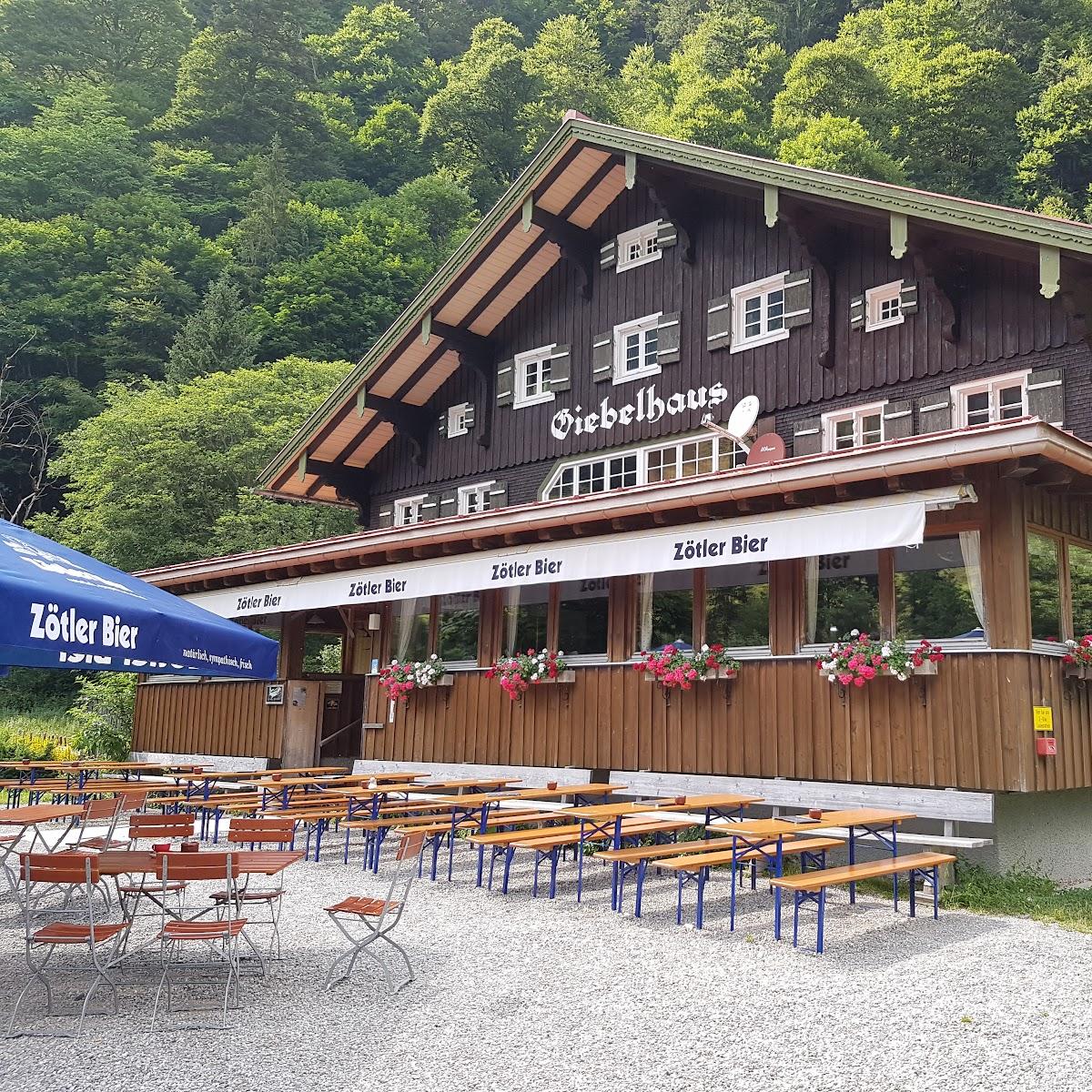Restaurant "Giebelhaus" in Bad Hindelang