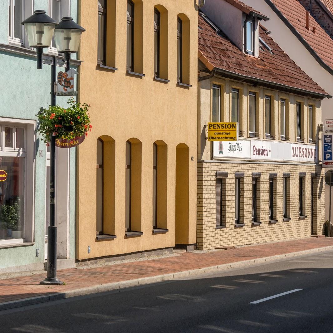 Restaurant "Pension  Zur Sonne " in Goldberg