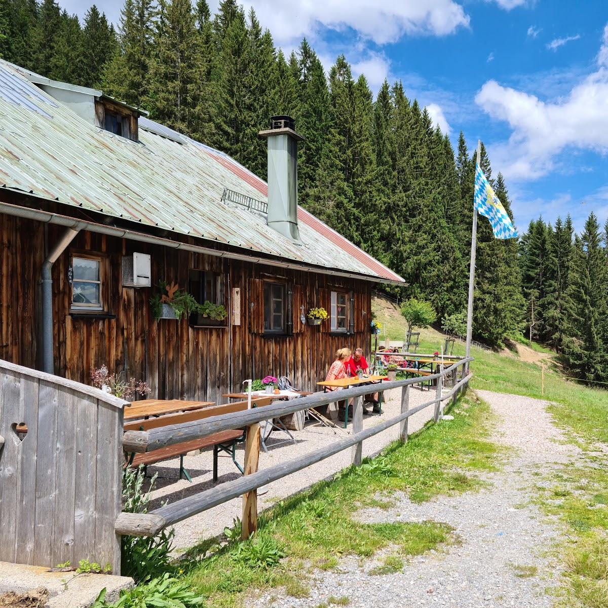 Restaurant "Alpe Engeratsgund" in  Hindelang