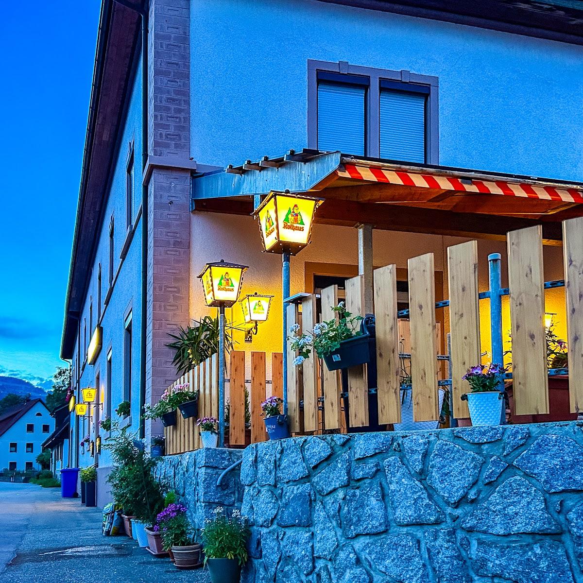 Restaurant "Gaststätte Lamm" in Todtnau