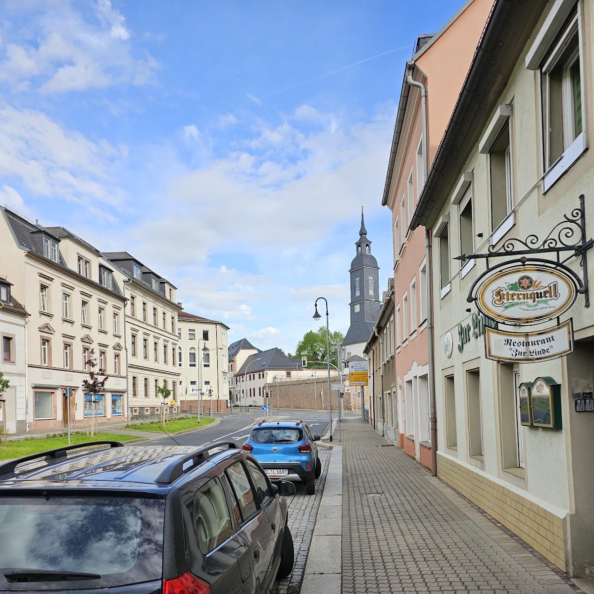 Restaurant "Zur Linde, Wildenhain D." in Waldheim