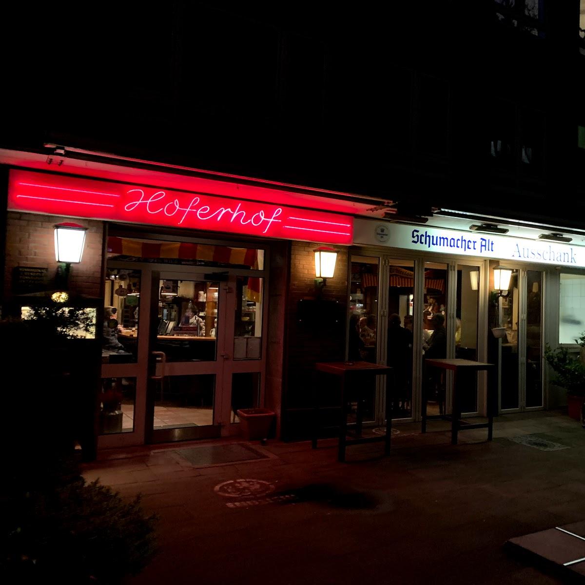 Restaurant "Gaststätte Hoferhof" in Düsseldorf