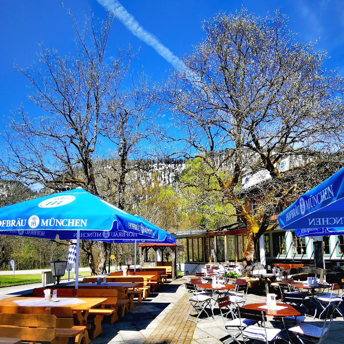 Restaurant "Gasthaus Jäger von Fall" in Lenggries