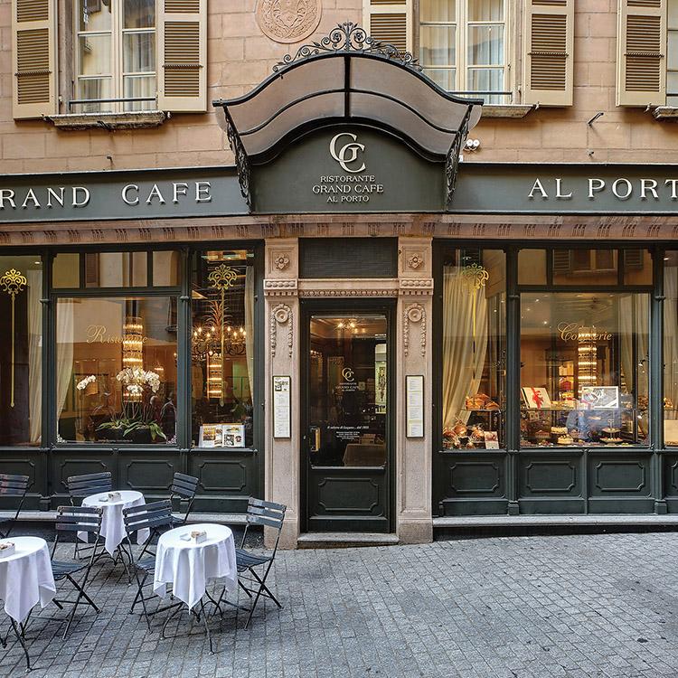 Restaurant "Grand Café Al Porto" in Lugano