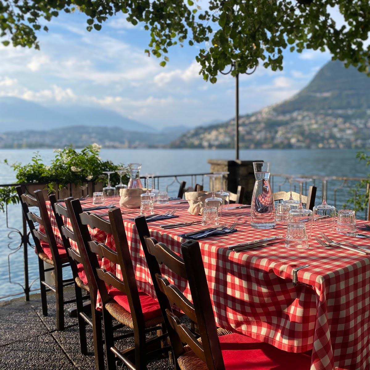 Restaurant "Grotto San Rocco" in Lugano