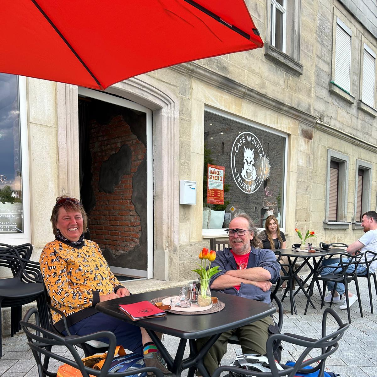 Restaurant "Café Wölfla" in Teuschnitz