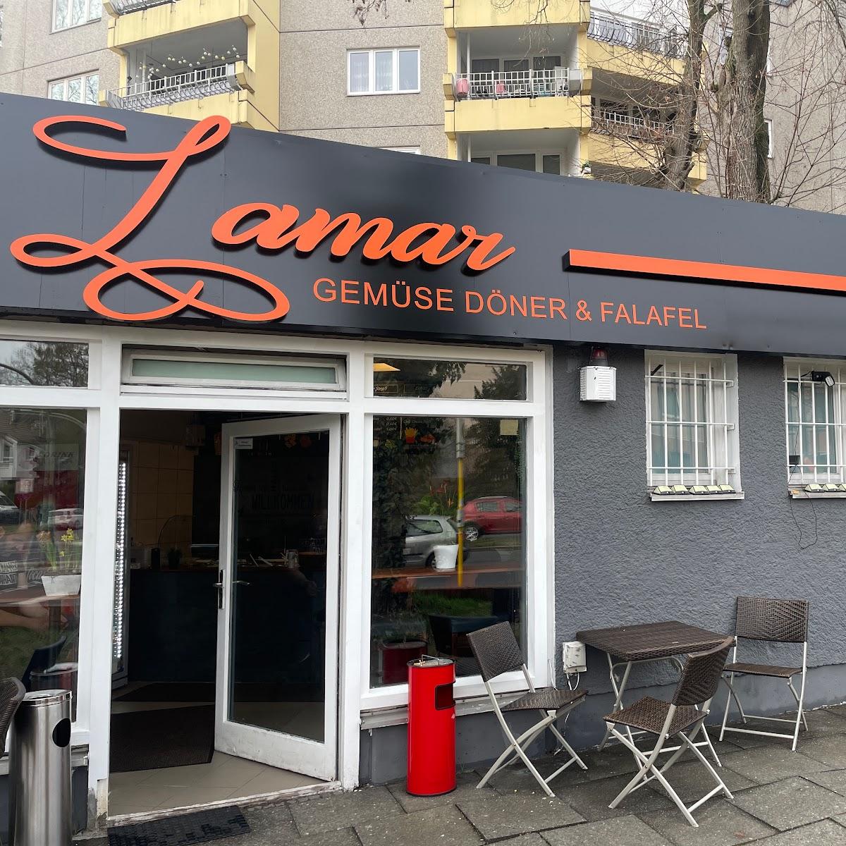 Restaurant "Lamar Gemüsedöner & Falafel" in Berlin