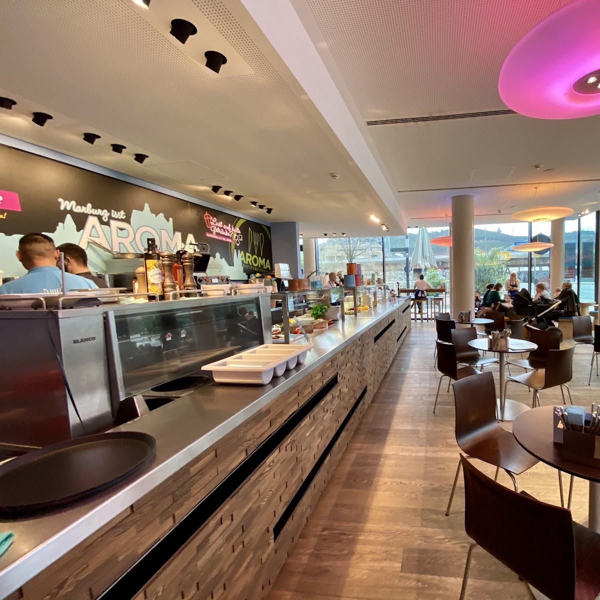 Restaurant "Aroma Bistro & Eisbar" in Marburg