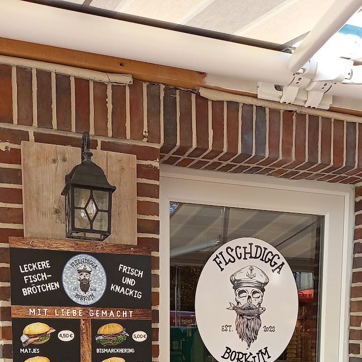 Restaurant "FISCHDIGGA - EST. 2023 Fischbrötchen - Softeis - Merchandise" in Borkum