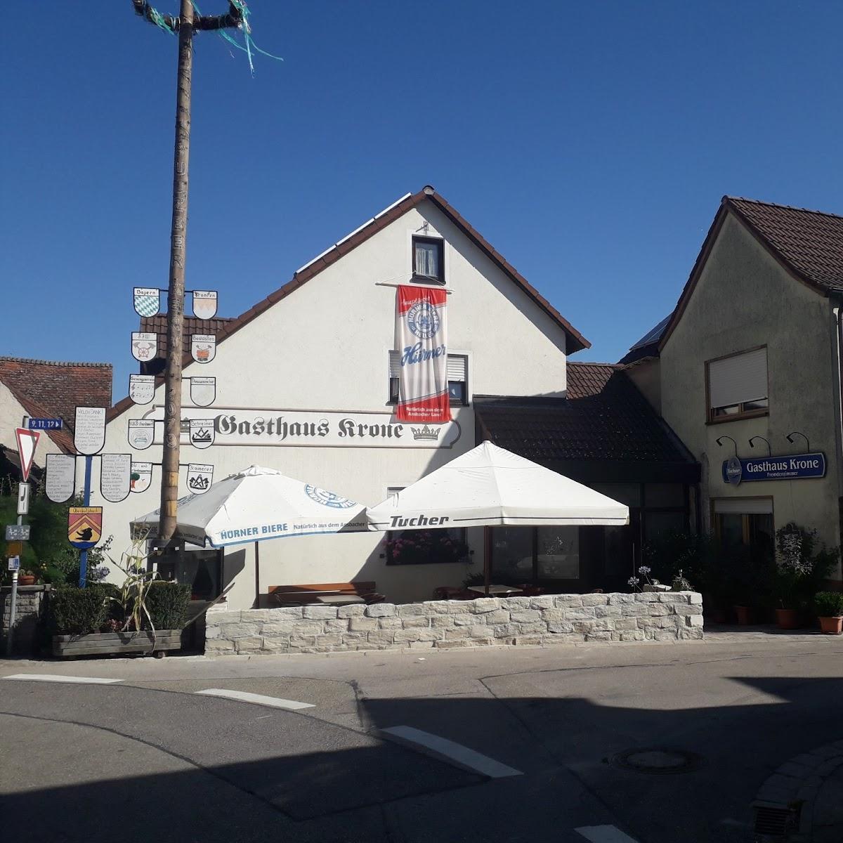 Restaurant "Gasthaus Krone Schlötterer Maria und Ernst" in Lehrberg