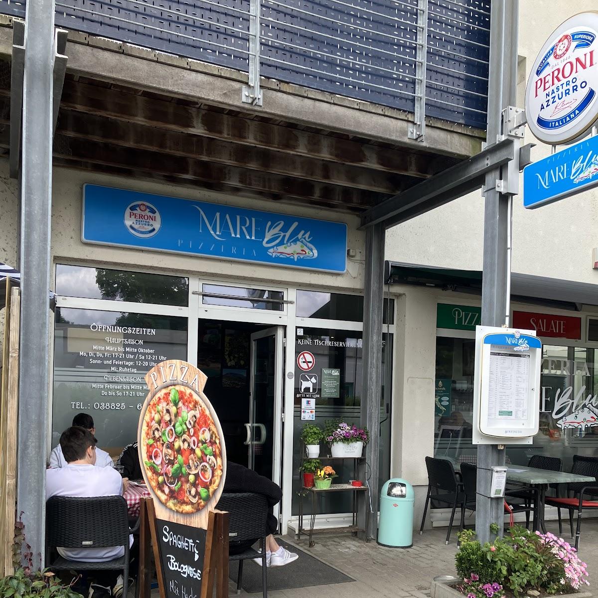 Restaurant "Pizzeria Mare Blu" in Ostseebad Boltenhagen